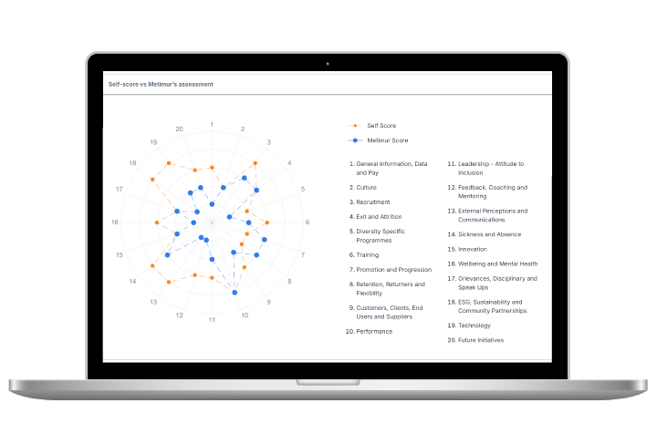 Analyse-screen-min Return on Inclusion audit dashboard showing inclusion score and benchmarks